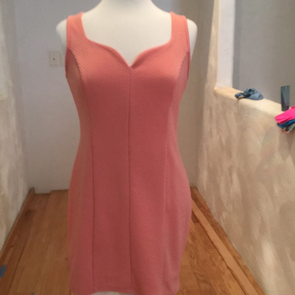 Peach Colored Charlotte Russe Mini Dress
